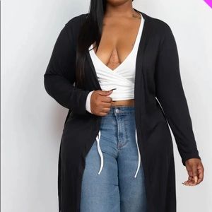 Plus size cardigans